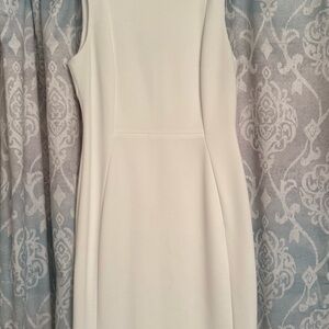 Calvin Klein Cream Mini Dress